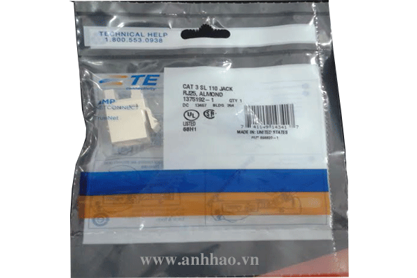 Nhân thoại hãng AMP cat3 RJ11